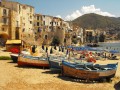 Cefalù, Sizilien, Italien