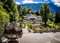 Schlosspark Linderhof, Bayern, Deutschland