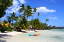 Haapiti Strand, Moorea Insel, Französisch-Polynesien