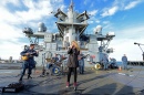 An Bord der USS Mount Whitney