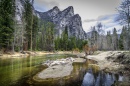 Three Brothers, Yosemite-Nationalpark
