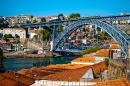 Ponte Dom Luís I Bogenbrücke, Porto, Portugal