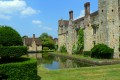 Hever Castle Burggraben, Kent, England