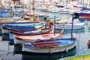 Boote in St. Tropez, Frankreich
