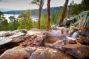 Eagle Falls Wasserfälle und See Lake Tahoe