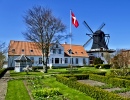 Eine Windmühle in Dänemark