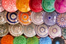 Traditionelle Handgefertigte Platten, Marokko