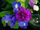Iris-Blumenstrauß