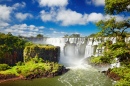 Iguazú-Wasserfälle von der Argentinischen Seite