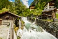 Wassermühle in Tirol, Österreich
