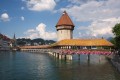 Kapellbrücke in Luzern, Schweiz