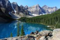 Der Moraine-See, Banff-Nationalpark