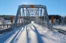 Die Cochrane Bridge, Alberta