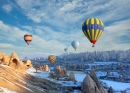 Heißluftballons über Kappadokien