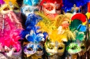 Italienische Masken in Venedig