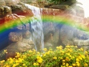 Regenbogen am Wasserfall