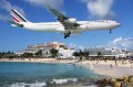 Air France Airbus A340 in St. Martin