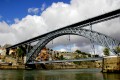 Die Ponte Dom Luís I Bogenbrücke, Porto, Portugal