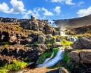 Dynjandifoss Wasserfall, Island