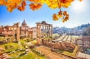 Römische Ruinen in Rom, Italien