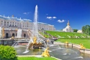 Große Kaskade In Peterhof, St Petersburg