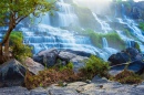 Pongour-Wasserfall, Da Lat, Vietnam