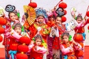 Laternenfest in Deqing, China