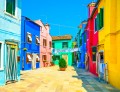 Burano Insel Straße, Venedig