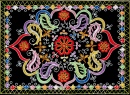 Handgemachter Teppich aus Aserbaidschan
