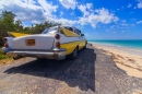 Klassisches Taxi in Vinales, Kuba