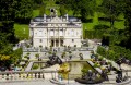 Schlosspark Linderhof, Bayern, Deutschland