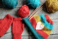 Gestrickte Wintergeschenke