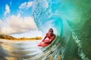 Portrait eines Surfers