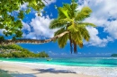 Idyllischer Strand, Seychellen