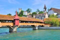 Spreuerbrücke, Luzern, Schweiz