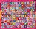 Decke von Granny Squares