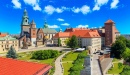 Burg Wawel mit Gärten, Krakau, Polen