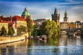 Karlsbrücke in Prag, Tschechische Republik