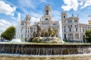 Plaza de Cibeles, Madrid, Spanien