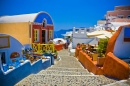 Dorf Ia, Santorin, Griechenland