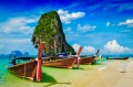 Kalksteinfelsen, Krabi, Thailand