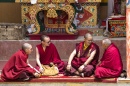 Buddhistische Mönche, Lamayuru Gompa, Indien