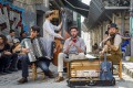 Straßenmusiker in Istanbul, Türkei