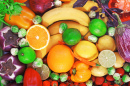 Frische Früchte und Gemüse