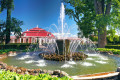 Sheaf Brunnen in Peterhof, Russland