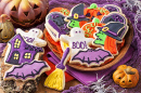 Kekse für die Halloween-Party