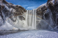 Skogafoss Wasserfall in Island