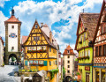 Rothenburg ob der Tauber, Bayern, Deutschland