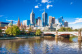 Melbourne Skyline, Australien