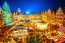 Traditioneller Weihnachtsmarkt in Frankfurt